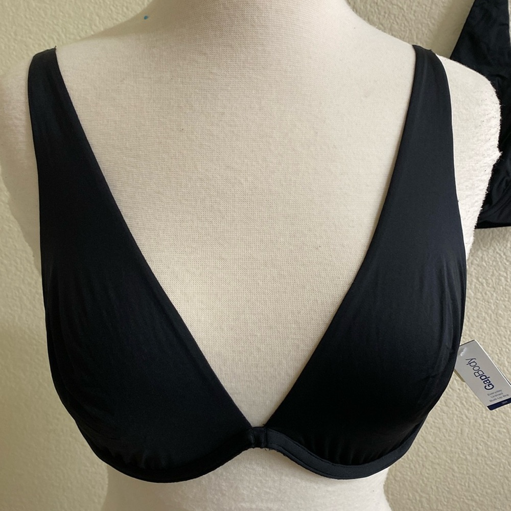 GapBody NWT Black everyday Unlined Built-Up Bra‎